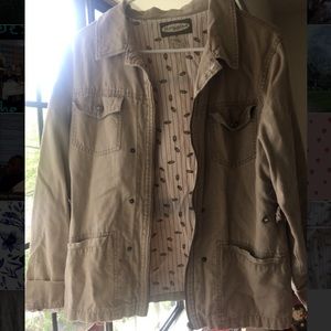 Vintage tan Fuda jacket